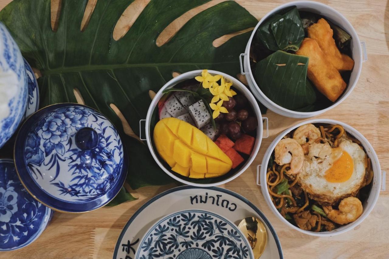 Matou Hostel & Cafe Ban Laem Muang Eksteriør billede